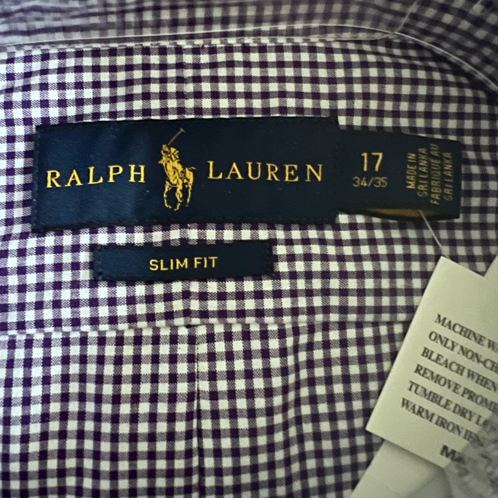 Ralph Lauren Men’s dress shirt NWT - Picture 2 of 3